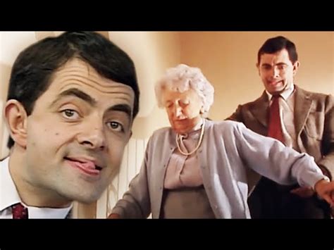 Mr Bean Gets Stuck On Hotel Stairs… English Esl Video Lessons