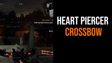 Dying Light Game Heart Piercer Crossbow Dlc Weapon Youtube