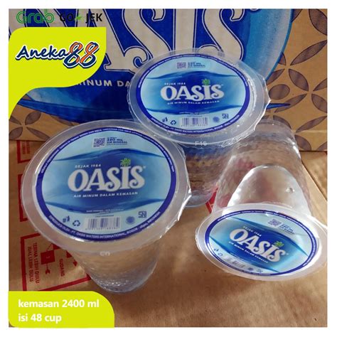 Oasis Air Mineral Kemasan 240 Ml Isi 48 Pcs Shopee Indonesia