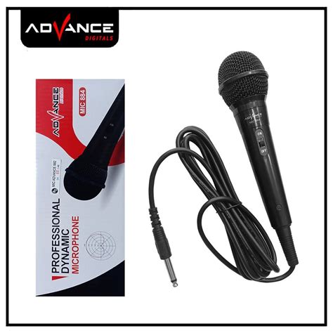 Jual MIC KABEL ADVANCE 884 MICROPHONE ORIGINAL Shopee Indonesia