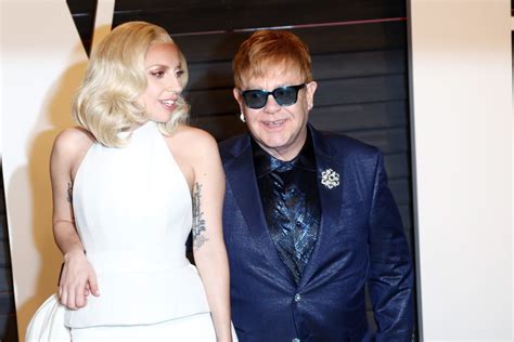 Lady Gaga y Elton John Famosos con parentesco que quizá no sabías