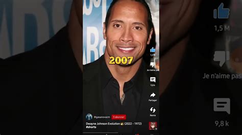 L Volution De Dwayne Johnson Alias The Rock Youtube