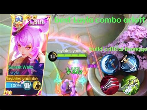 LAYLA VS AAMON BUILD CRITICAL DAMAGE ONE SHOT ENEMY DELETE BEST COMBO