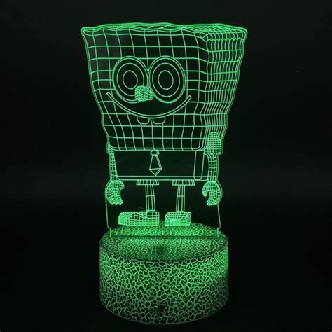 SvampeBob 3D lampe Natlamper Køb online på ledide dk