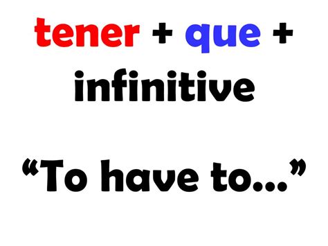 tener = to have tengo tenemos tenéis tienes tienen tiene yo nosotros ...
