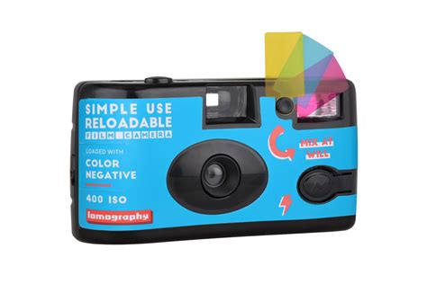 Lomography Simple Use Reloadable Film Camera Color – Magnolia Film Lab