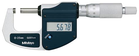 Mitutoyo 293 821 30 Mitutoyo 293 821 30 Digital Micrometer Range 0