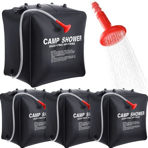 Amazon Retisee 10 Gallons 40L Solar Camping Showers With Hot Water Portable Camping