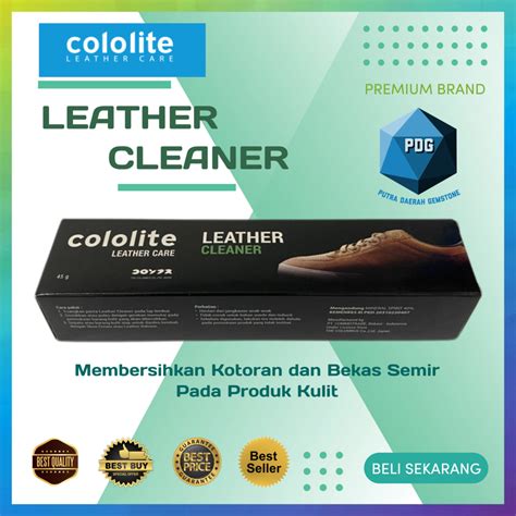 Jual Cololite Leather Cleaner Pembersih Produk Bahan Kulit Sepatu Tas