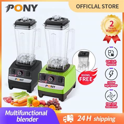 W Heavy Duty L Blender Pengisar Tugas Berat Mixer Juicer High