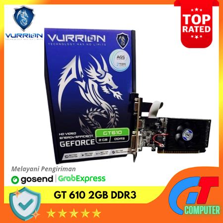 Jual VGA VURRION GT 610 2GB DDR3 64 BIT GARANSI 2 TAHUN Shopee Indonesia