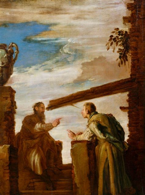 He Parable Of The Mote And The Beam Painted By Domenico Fetti Saint