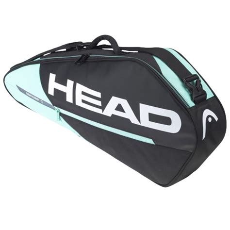 Head Tour Team 3R Pro Tennis Racquet Bag Boom Mint Black Sportitude