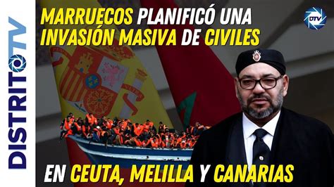 Marruecos planificó una invasión masiva de civiles en Ceuta Melilla y