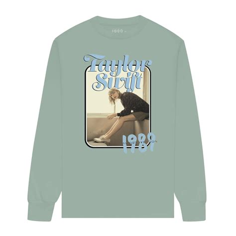 From The Vault Green 1989 Taylors Version Photo Long Sleeve Taylor