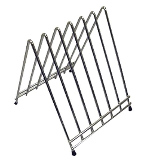 Winco Cb L Slot Cutting Board Rack Chrome Plated Walmart