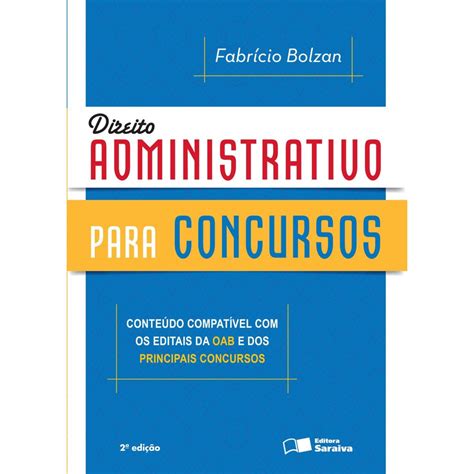 Direito Administrativo Para Concursos 2ª Ed 2016 Em Promoção