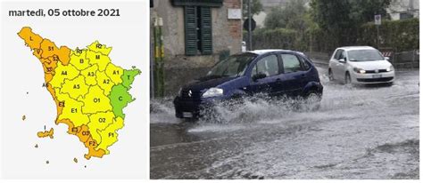 E Allerta Meteo Arancione In Toscana Rischio Temporali Forti Sulla Costa