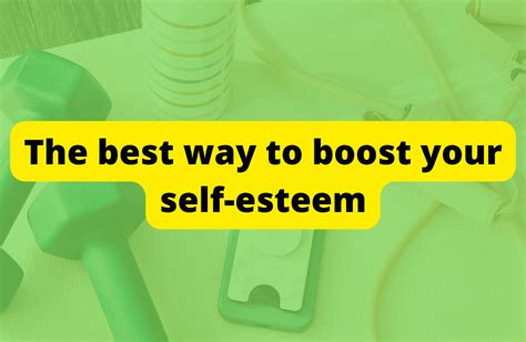 How Does Exercise Improve Self Esteem The Way To Boost Your Self Esteem