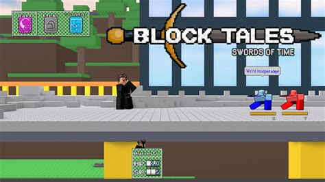 Block Tales Red And Blue Noobs Boss Fight Youtube