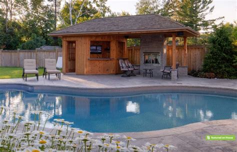 Landscape Structures Pool Houses Backyard Cabana Pool Gazebo