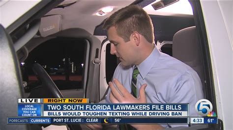 Florida Bill Would Toughen Texting While Driving Ban Youtube