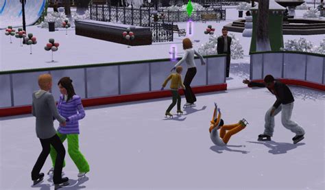 Sims 4 Ice Skating Rink