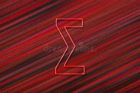 Sigma Sign. Sigma Letter, Greek Alphabet Symbol Stock Image - Image of ...