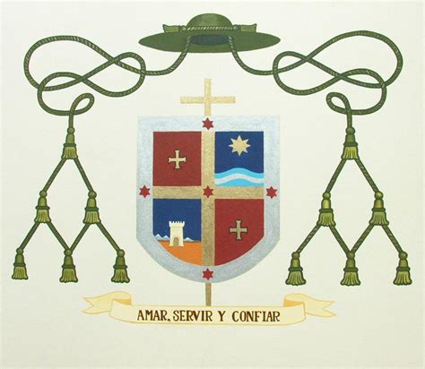 As Surgen Escudo Episcopal De Monse Or Marco A Ordenes Fernandez