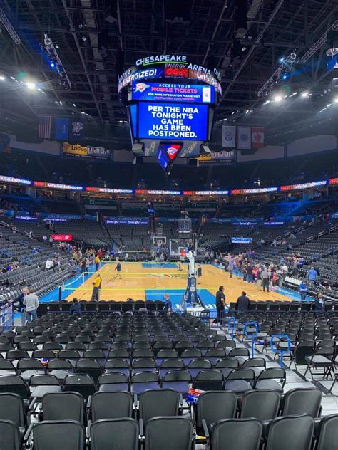 Chesapeake Energy Arena Seating Chart Thunder Games Cabinets Matttroy