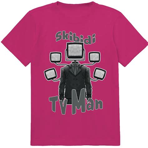 Koszulka Dzieci Ca T Shirt Dla Dziecka Skibidi Tv Man Prezent