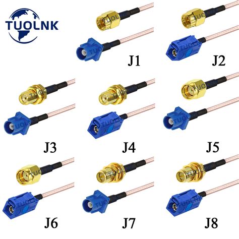 Cable Coaxial RG316 SMA Macho Hembra A Conector Macho Fakra C Adaptador