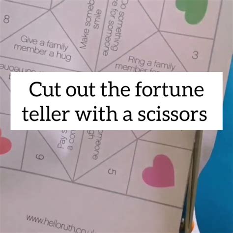 Printable Kindness Fortune Teller Kindness Cootie Catcher Spreading