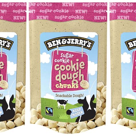 Ben And Jerrys Is Releasing Edible Chunks Of Sugar Cookie Dough Thats Filled With Rainbow Glitter