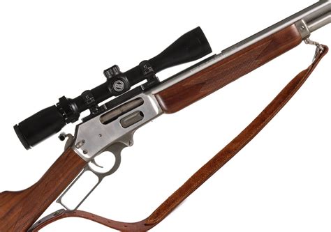 #15060: MARLIN 45-70 1895GS LEVER ACTION WITH SCOPE & SLING