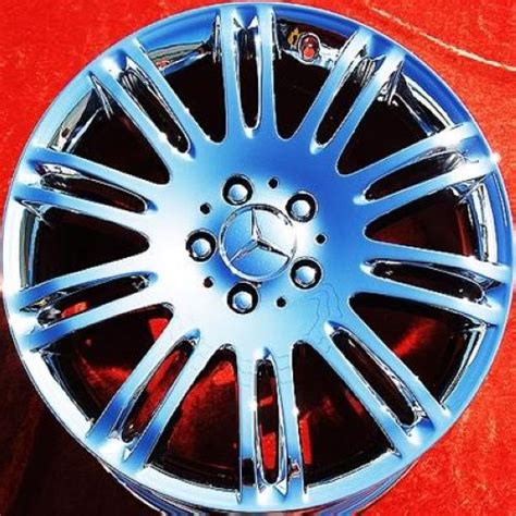 Set Of 4 Chrome 18 Mercedes Benz E350 E550 E320 E500 Oem Wheels Rims 65432 Ebay