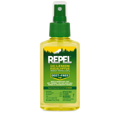 Repel Plant Based Lemon Eucalyptus Insect Repellent Ounces Repels