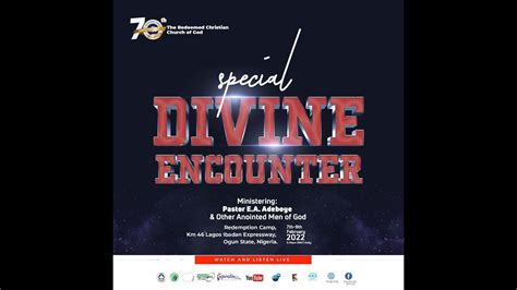 RCCG FEBRUARY 2022 SPECIAL DIVINE ENCOUNTER WITH PASTOR E A ADEBOYE