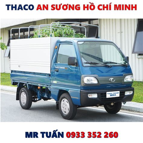 BẢNG GIÁ XE TẢI TOWNER 800A THÙNG LỬNG TẢI 990 KG MỚI NHẤT