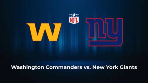 Commanders Vs Giants Picks Best Bets And Prediction Week Athlon