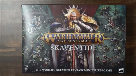 Warhammer Age Of Sigmar Skaventide Box Opening Youtube