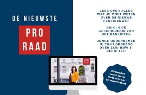 De Zomerse Editie Van Pro Raad Is Nu Te Lezen Keijzer Vergeer B V