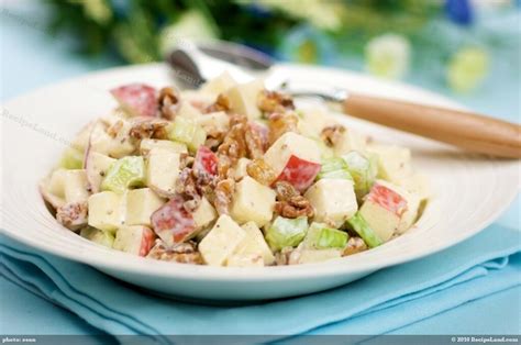 Apple Celery and Walnut Salad Recipe