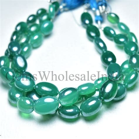 Green Onyx Beads Etsy