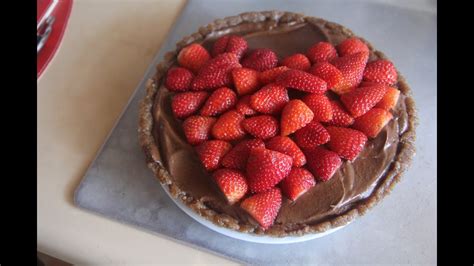 Chocolate Strawberry Tart Recipe For Womenheart Youtube