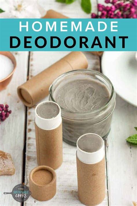 Natural Homemade Deodorant Recipe That Works Sustainable Cooks