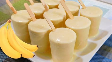 Helados De Banana Rico Cremoso Muy F Cil De Hacer Youtube