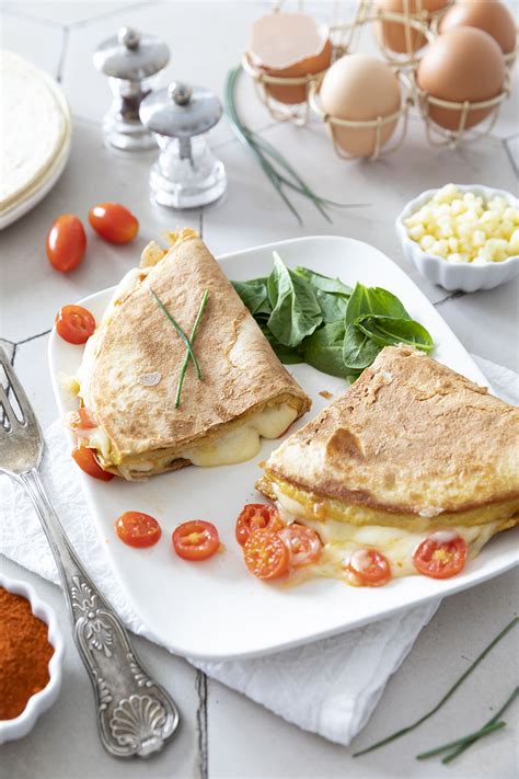 Tortilla Omelette Mozzarella Et Tomates Cerises Recettes De Cuisine