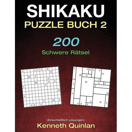 Shikaku Puzzle Buch Schwere R Tsel Paperback Walmart