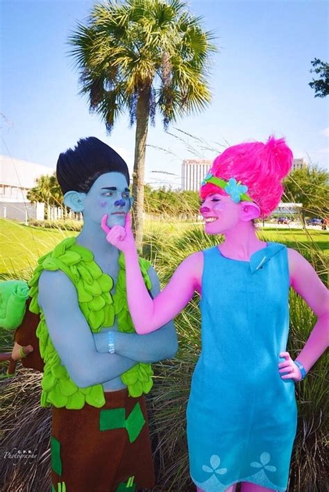 Trolls Branch And Poppy Costume Diy Costumes Under Photo